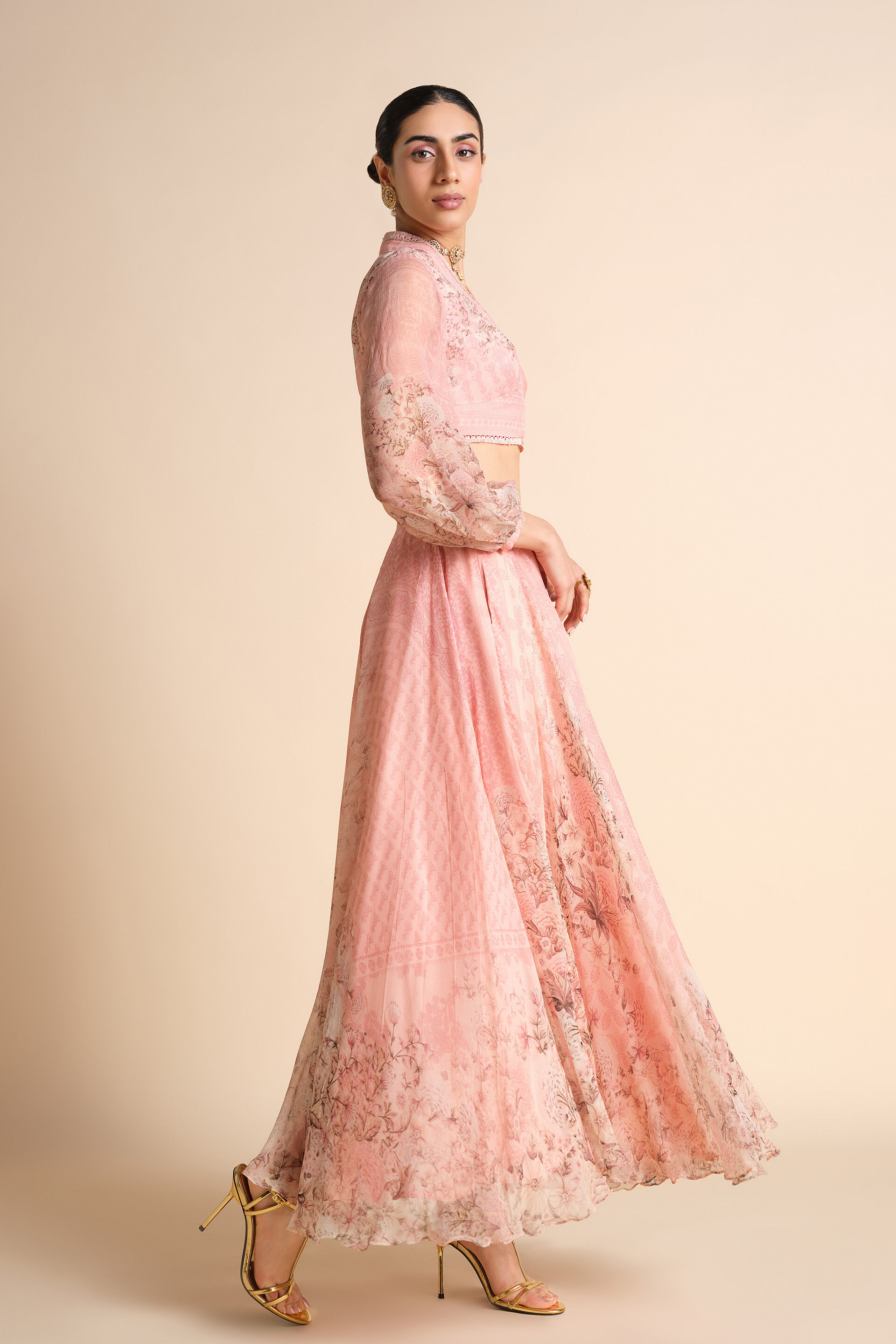 Aria Skirt Set - Blush, Blush, image 4